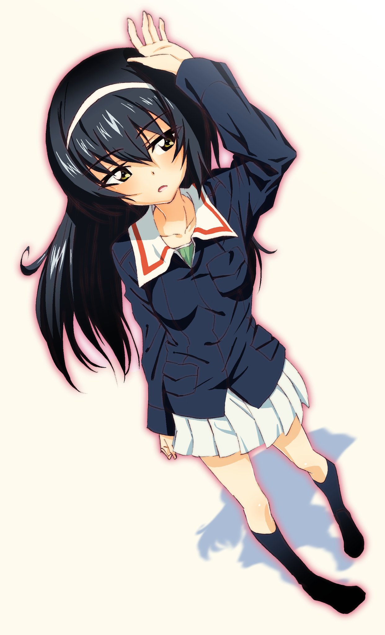 makicha girls und panzer reizei mako uniform | #396720 | yande.re